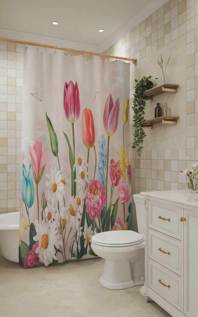 Clean bathroom grout
