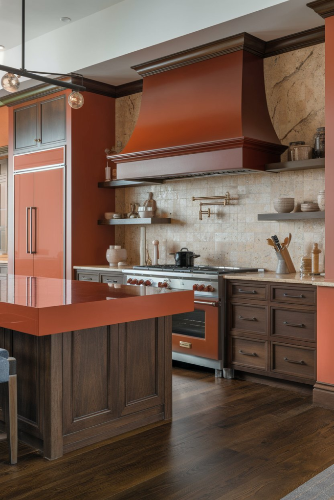 Window framing in kitchen