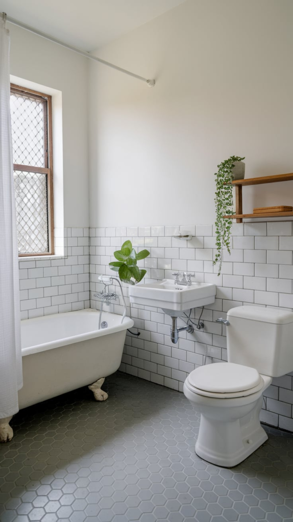 Modern bathroom light fixture