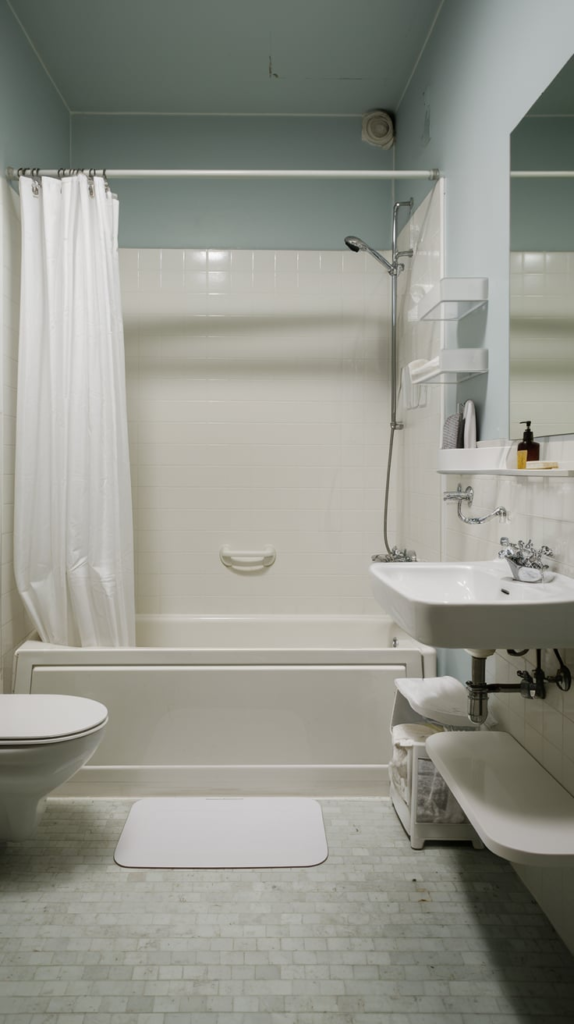 Coordinated bathroom towels