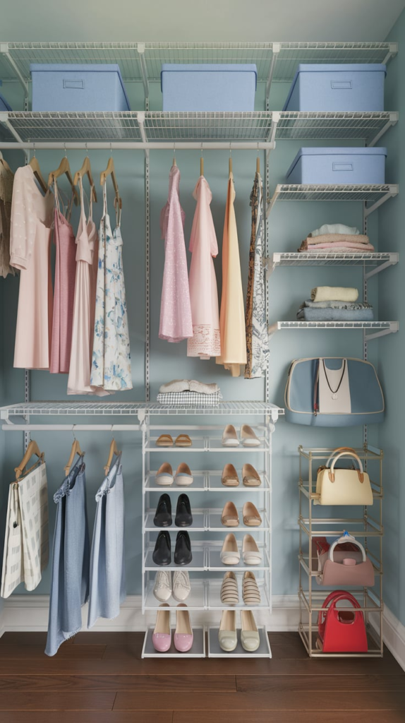 Curtain rod for scarves