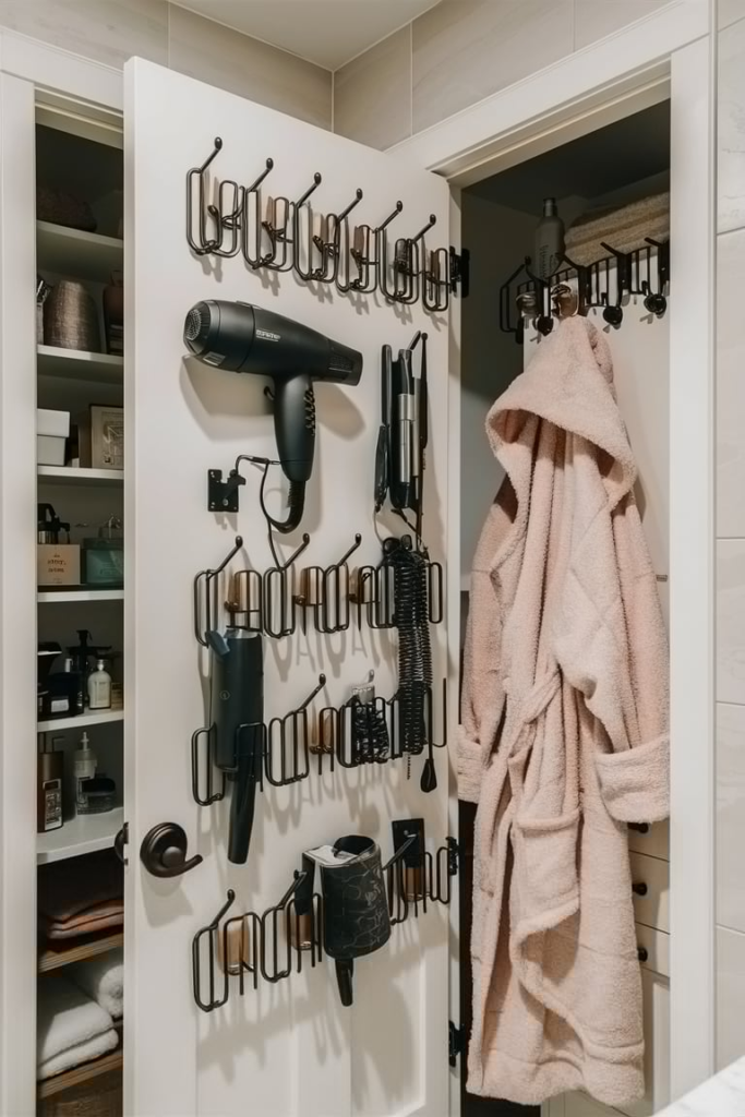 Regular bathroom closet maintenance