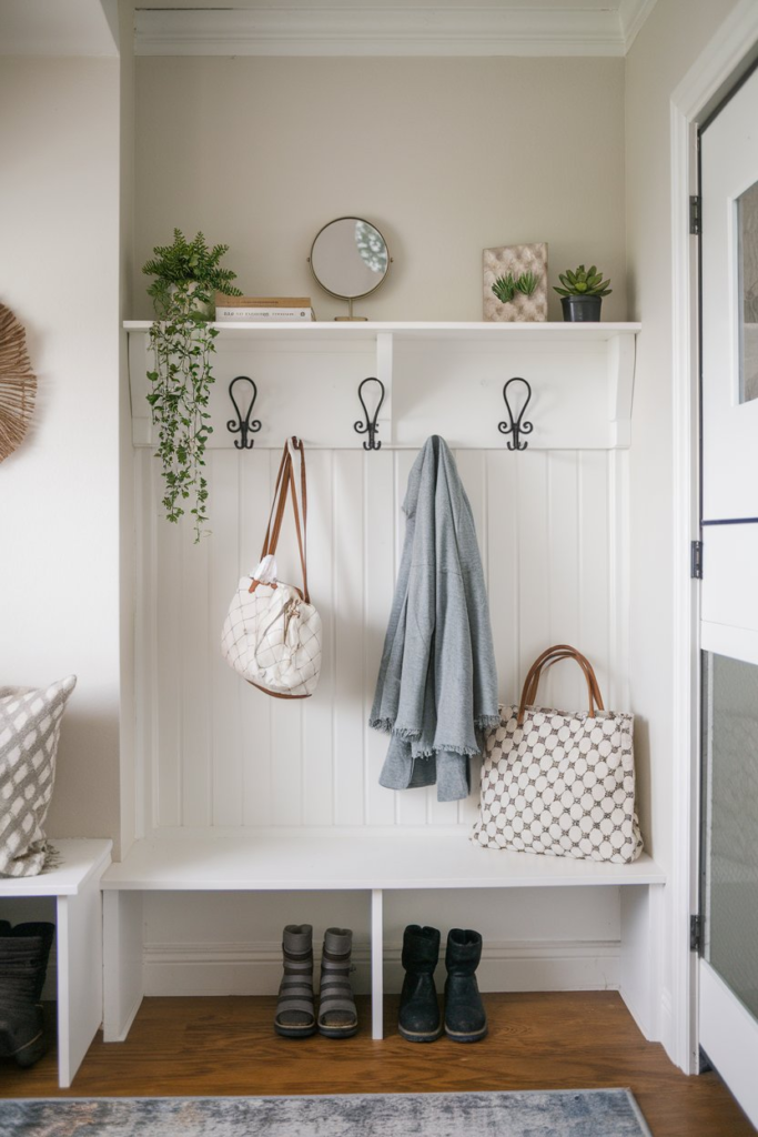DIY wall organizer