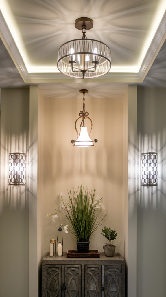 Geometric light fixture