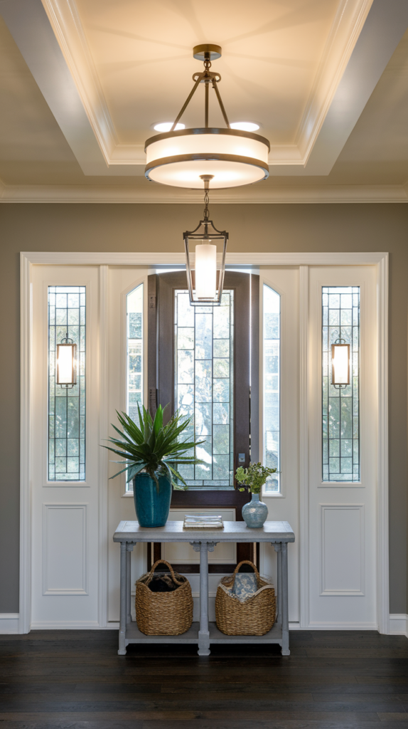 Art Deco light fixture