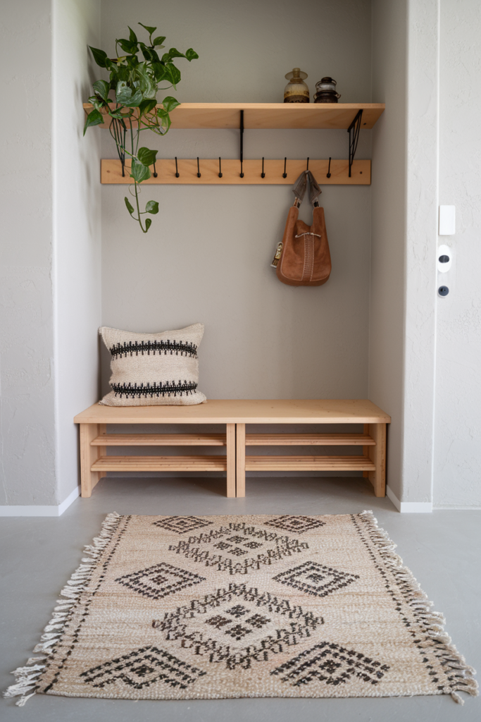 DIY Painted Rug