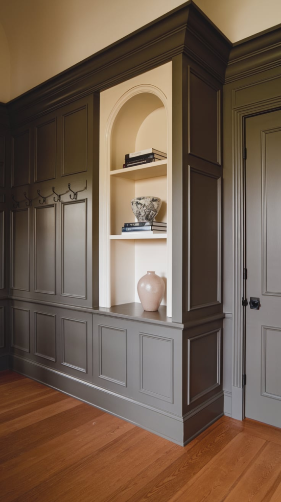 Entryway with console table