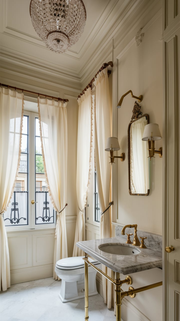 Luxurious bathroom hardware