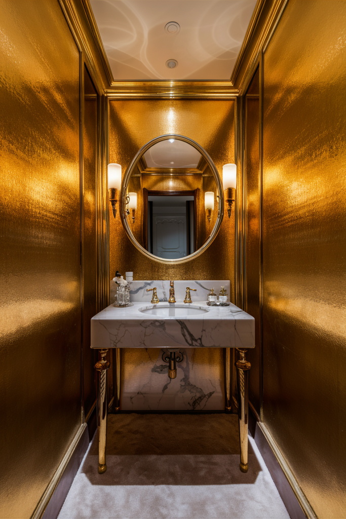 Elegant hand soap and towels