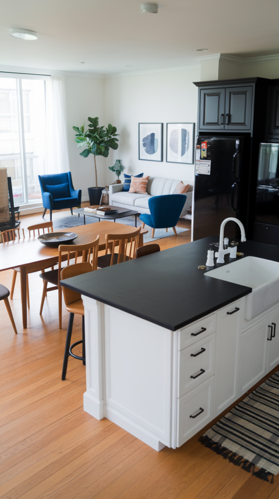 Floating breakfast bar