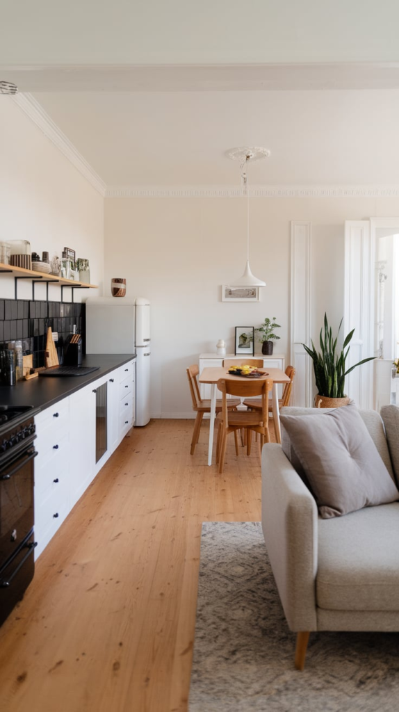 Cozy cafe-style dining