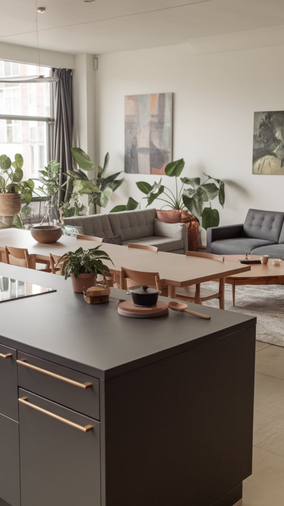 Scandinavian style dining room