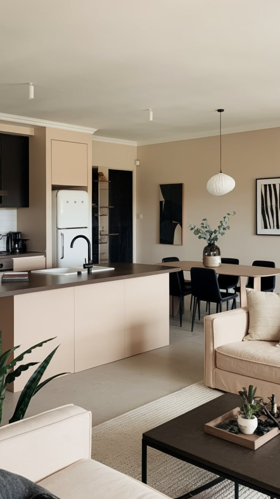 Under-the-window dining nook
