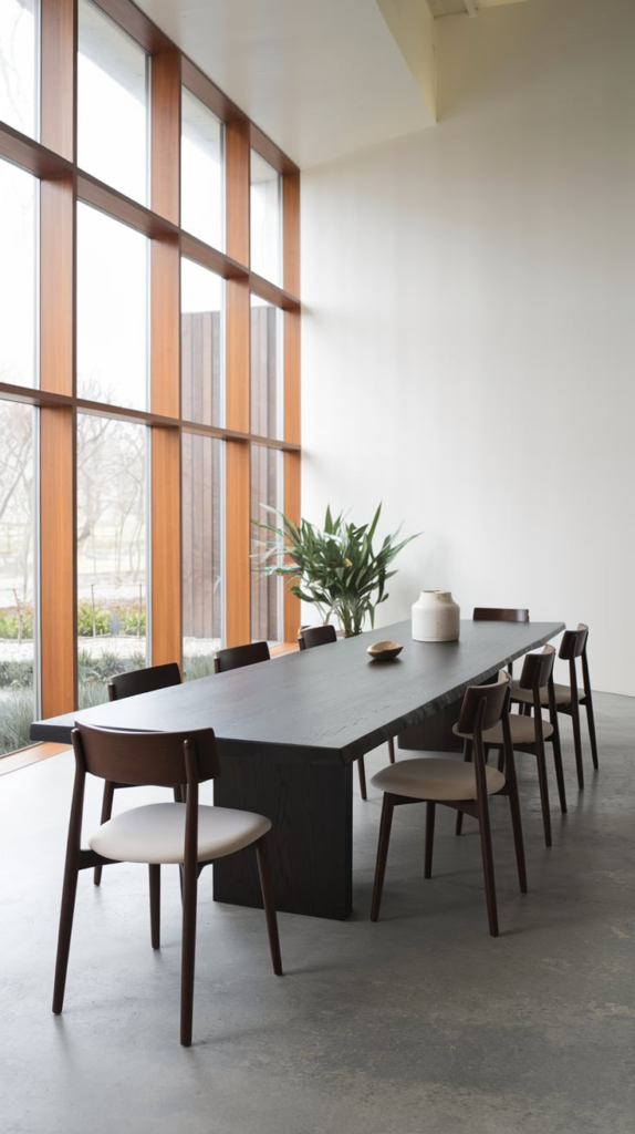 Japanese Zen Dining Room