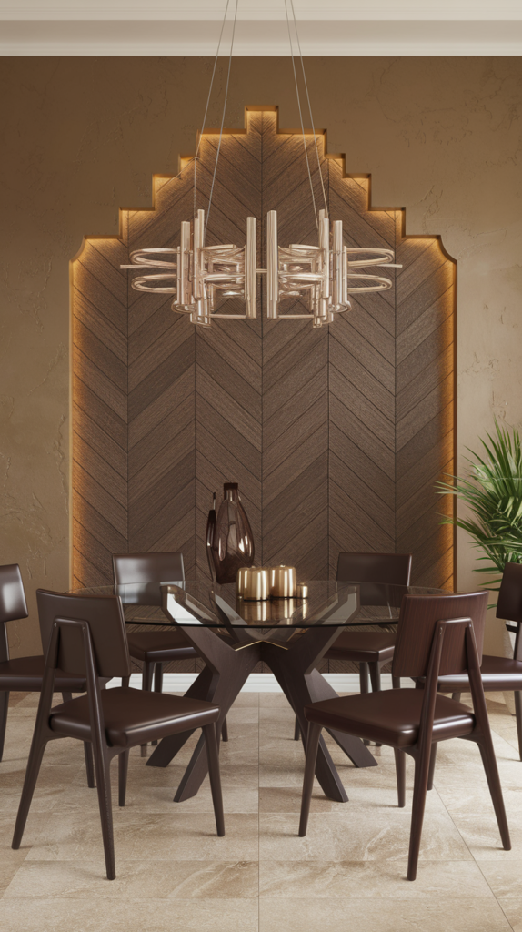 Striped Accent Wall
