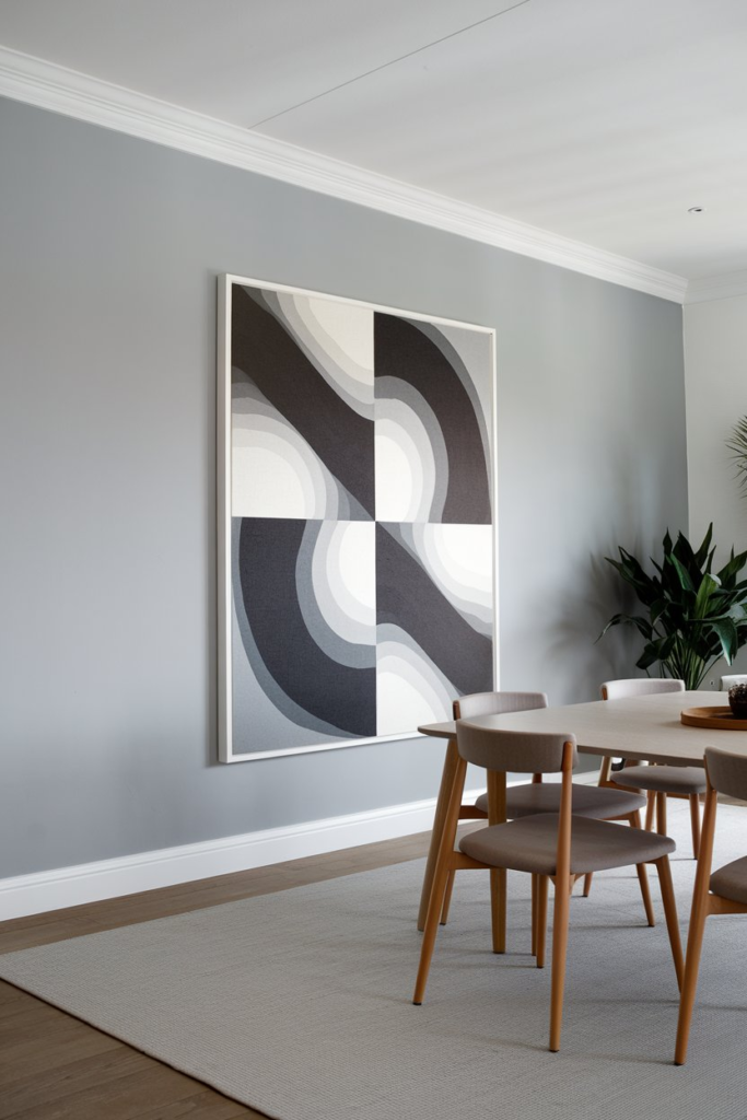 Floating Shelves Accent Wall