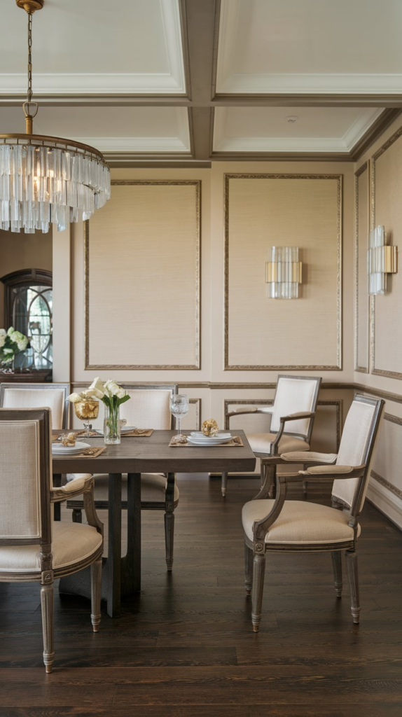 Minimalist dining room design