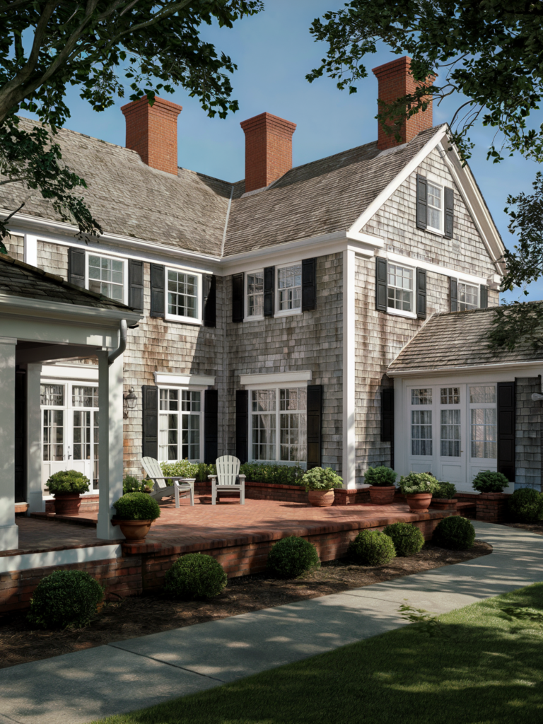 Beautiful Cape Cod home exterior