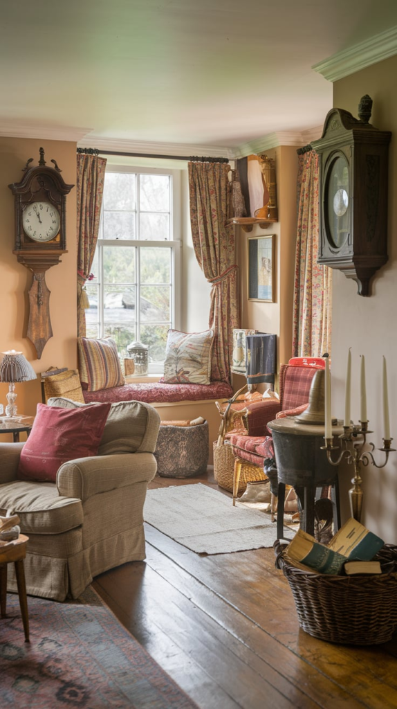 Antiques and curios in cottage