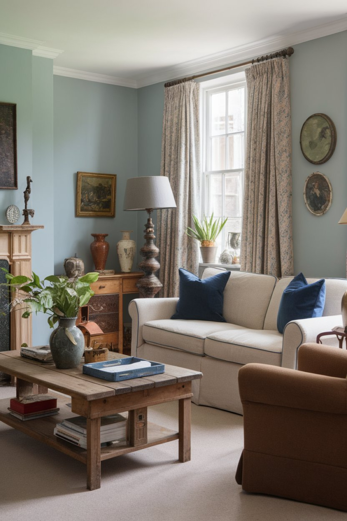 Handmade pottery in cottage