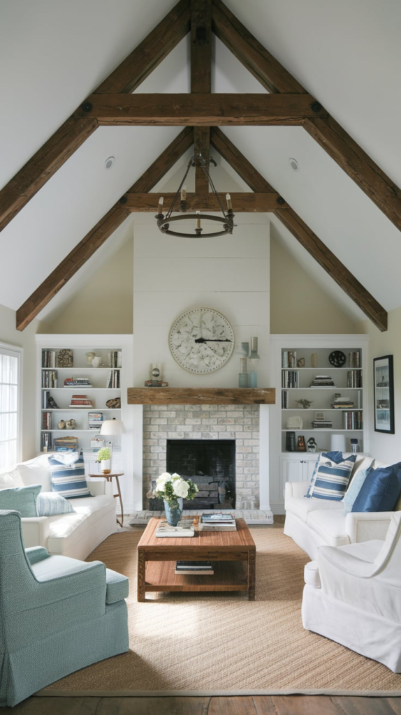 Mix of old and new furniture