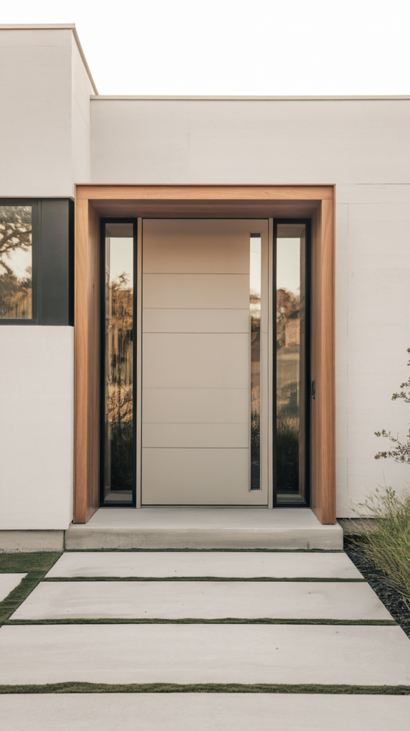 Chalkboard painted door