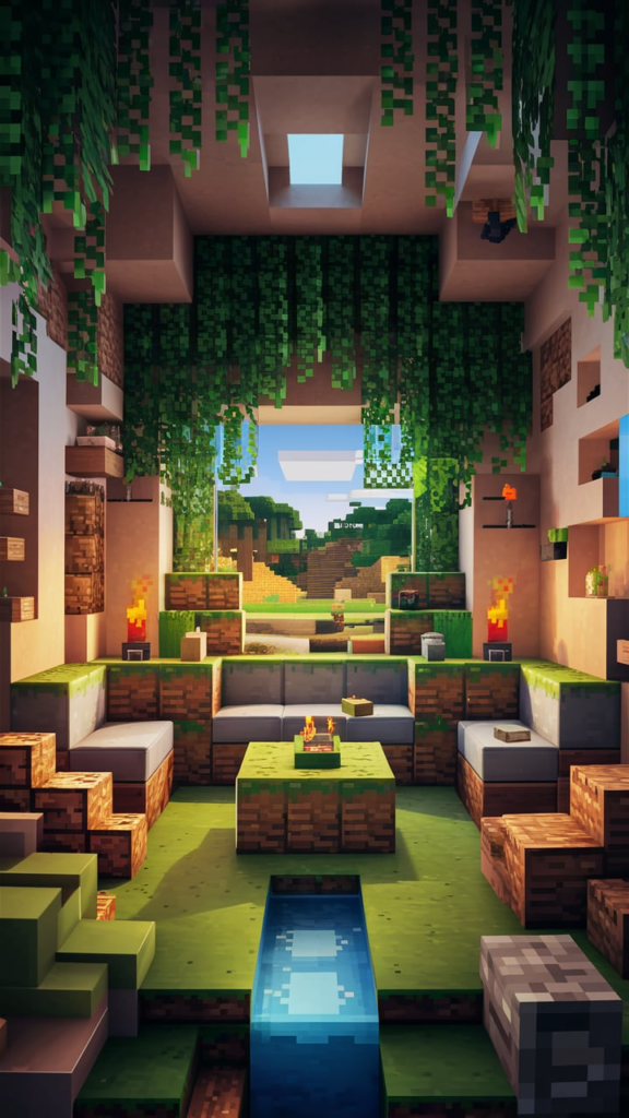 Minecraft spa and bathhouse