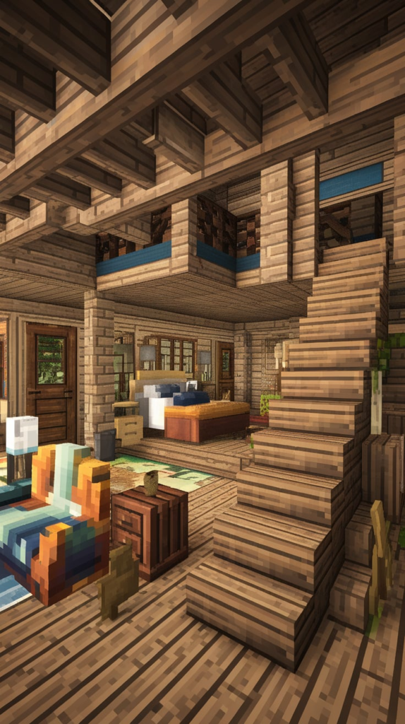 Minecraft luxury walk-in closet