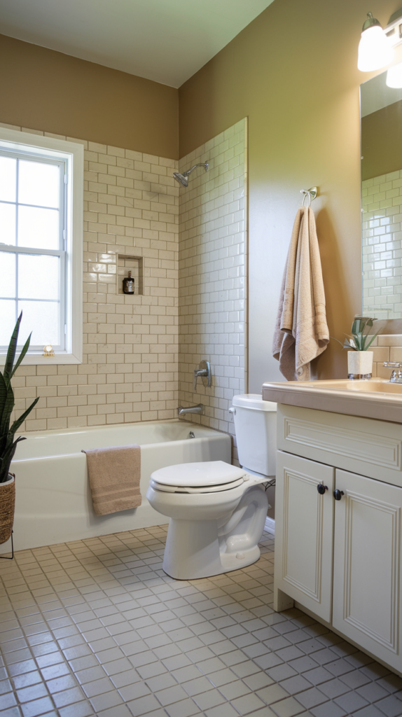 Industrial bathroom design