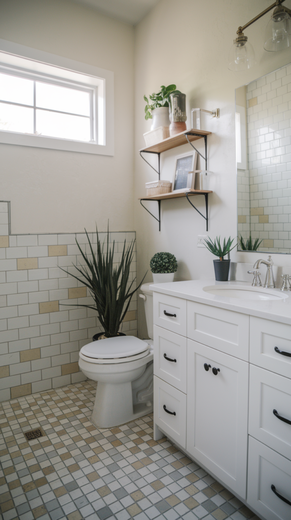 Spa-like bathroom