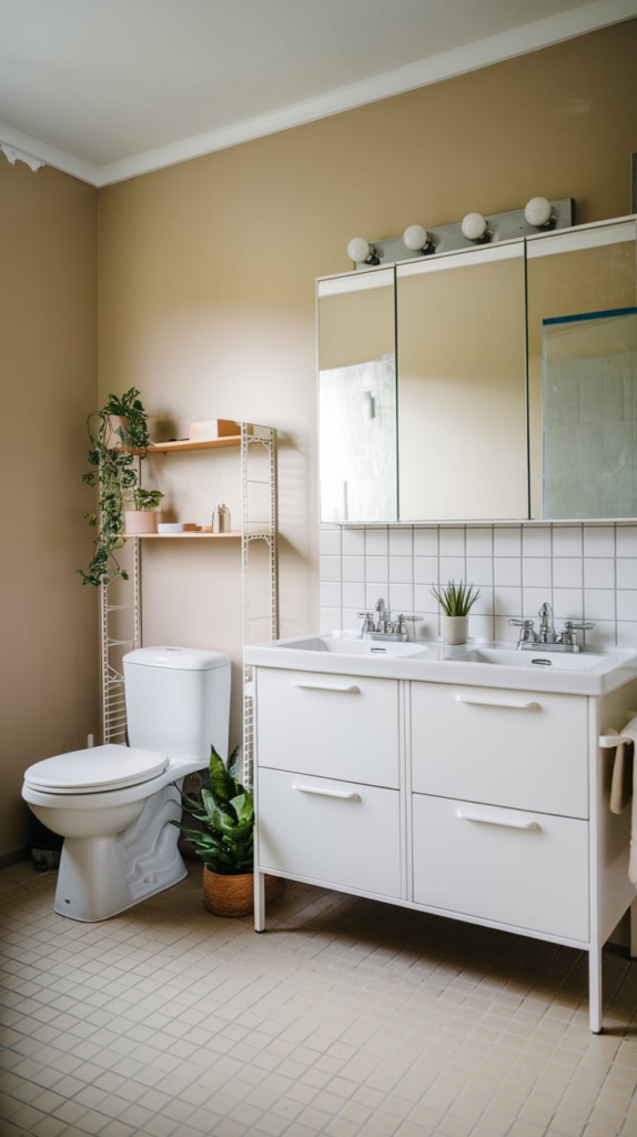 Japandi bathroom design