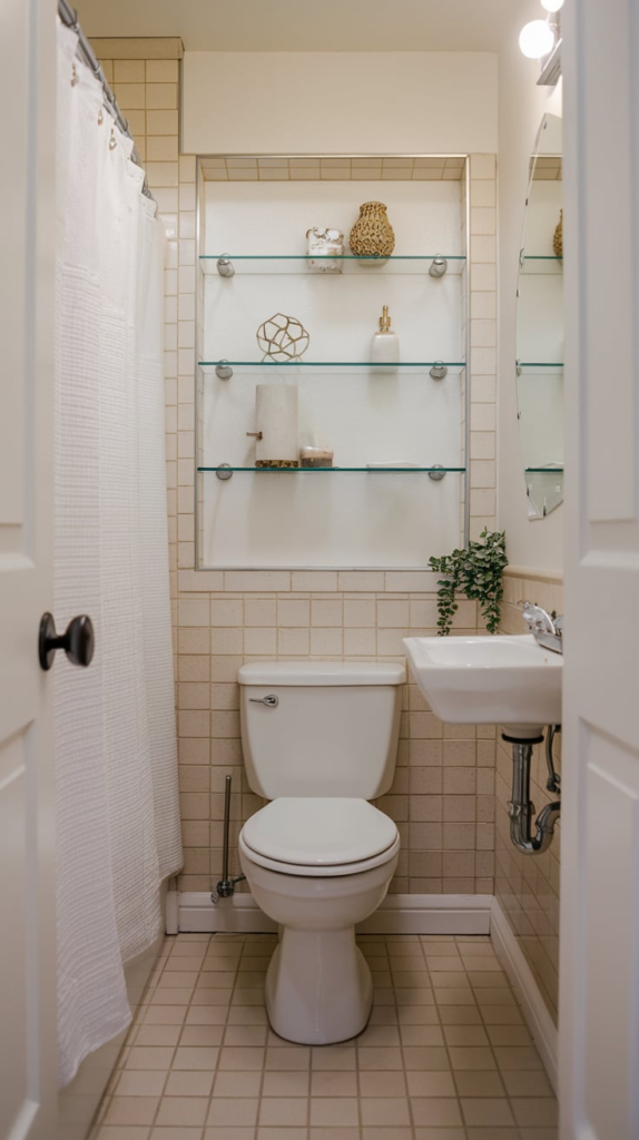 Beautiful bathroom interior
