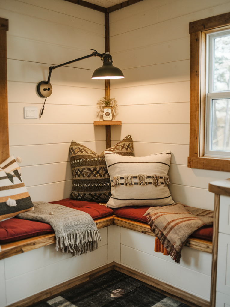 Rocking chair reading nook
