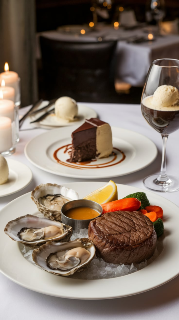 Crab-Stuffed Salmon with Lemon Butter Sauce