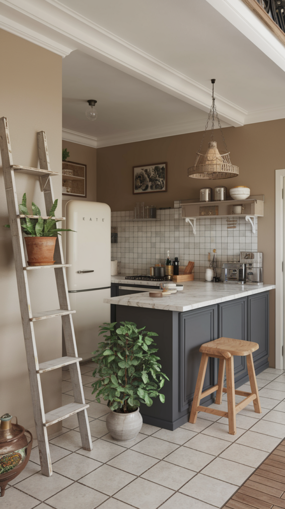 Multi-functional furniture in small apartment