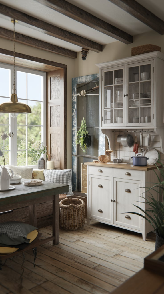 Mirrors in small apartment