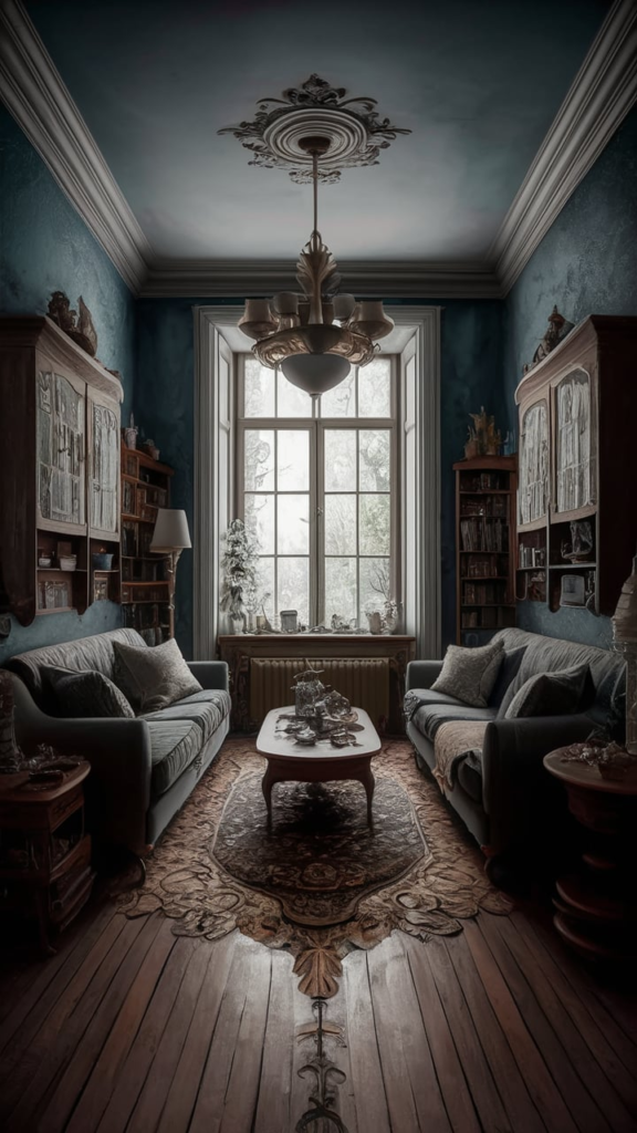 Cozy corner in small apartment