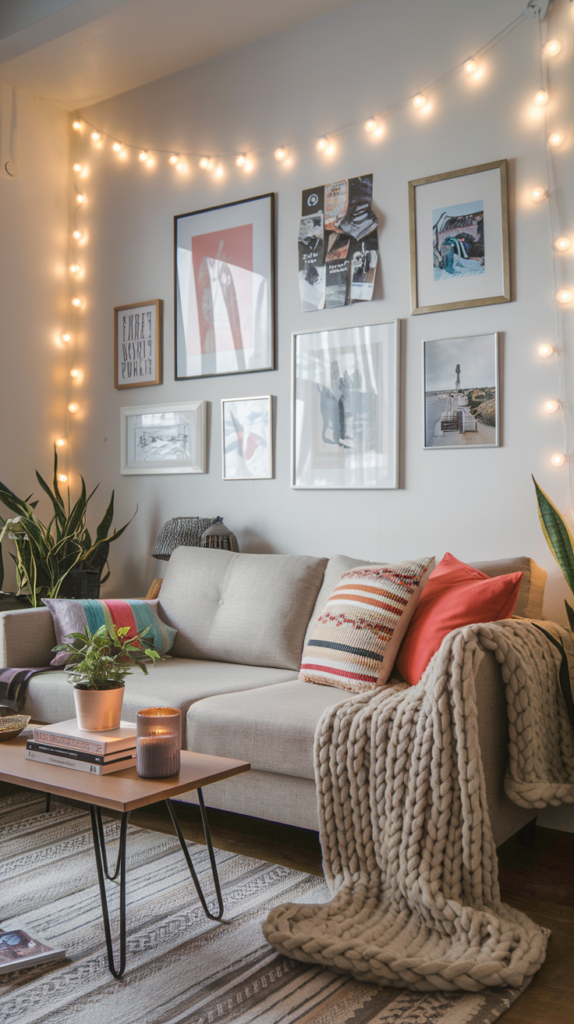 Decluttered small apartment