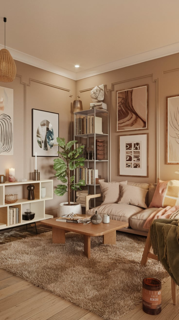 Plants in small apartment