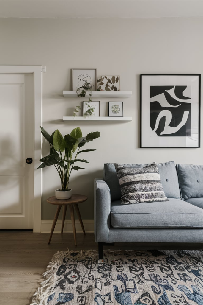 Natural light in small apartment