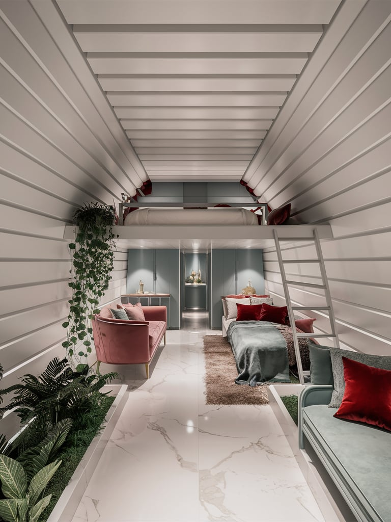 Smart home technology in loft
