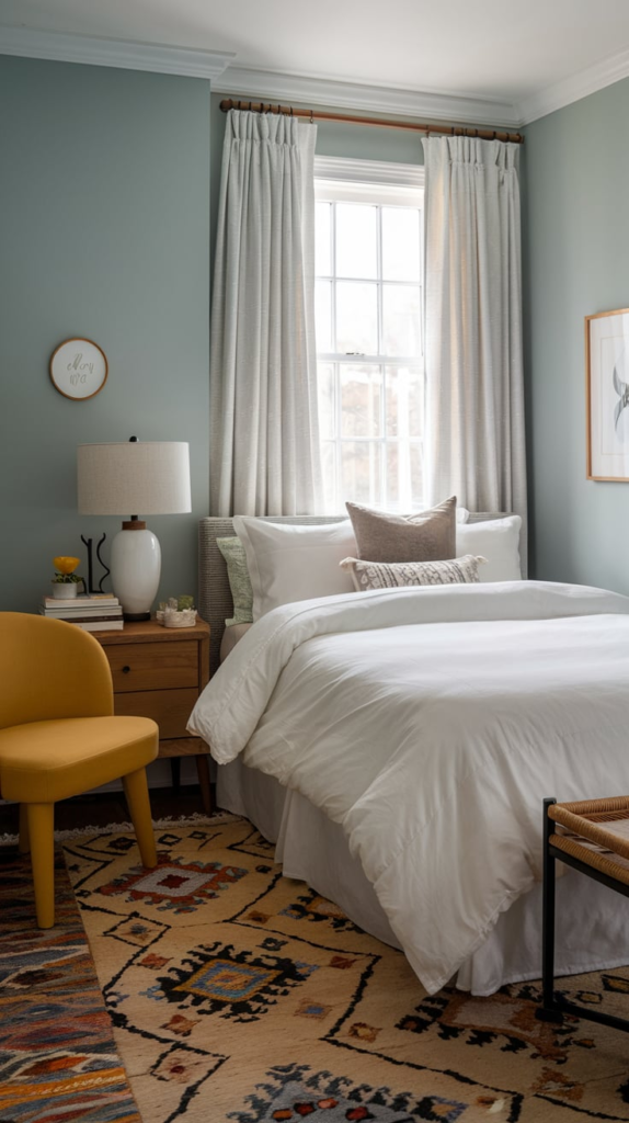 Stylish curtains for bedroom