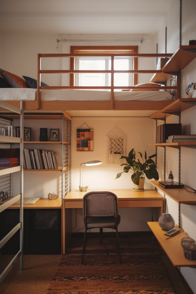 Magnetic organizers on fridge