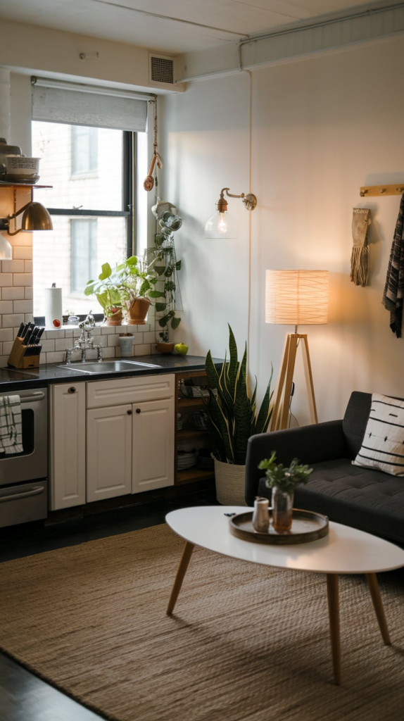 Organized cables with clips