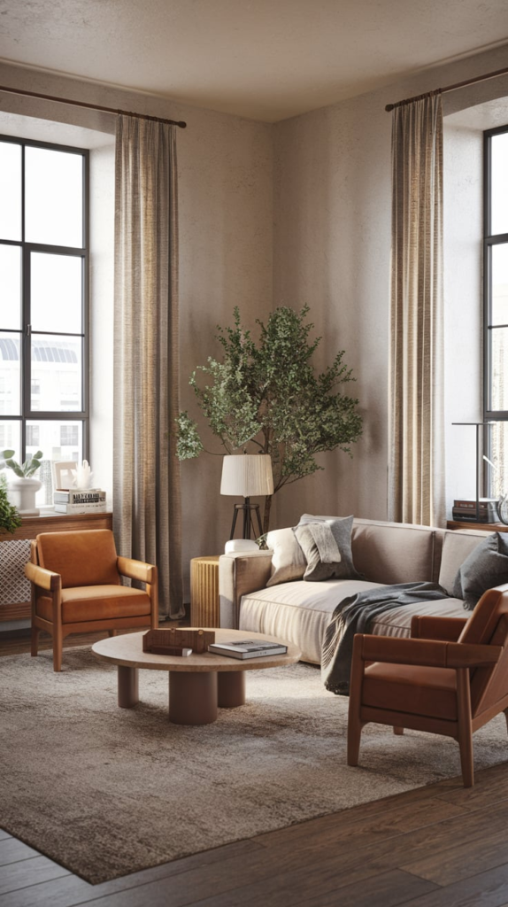 Minimalist apartment design