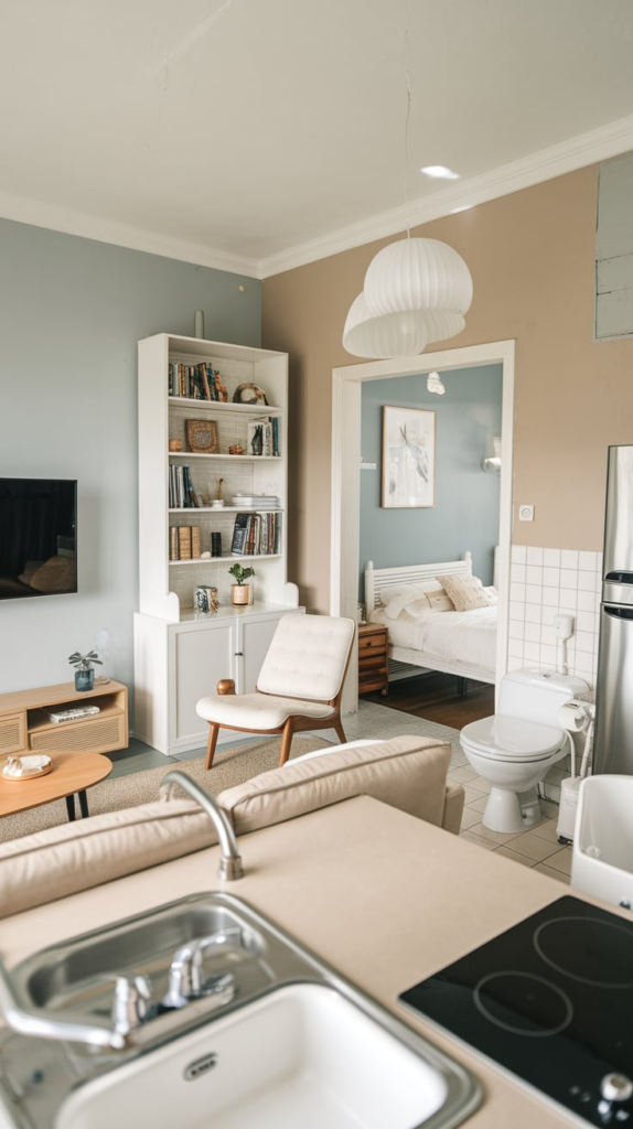 Art in apartment decor