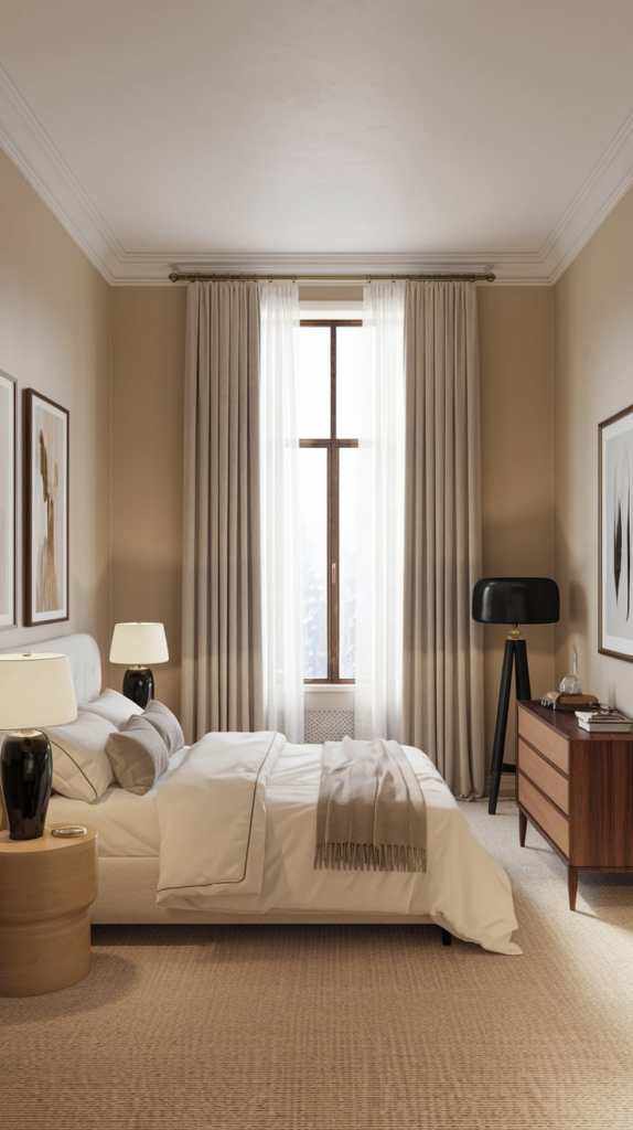 Canopy and string lights