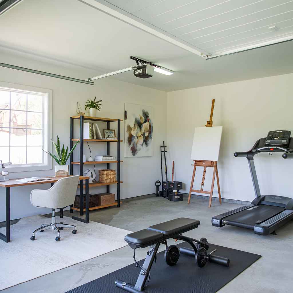 Treadmill desk with adjustable height