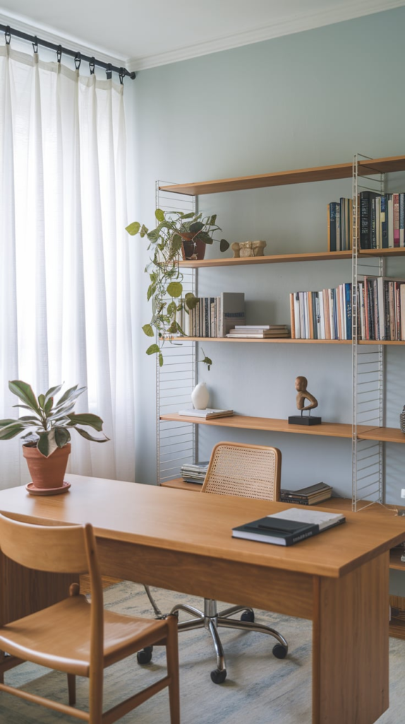 High-tech home office