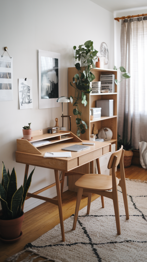 Feminine style home office